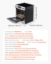 Vevor Electric Range Oven 30 in. with 5 Burners Stainless Steel New
