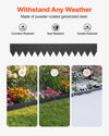 Vevor Landscape Edging Galvanized Steel 40 x 6 in. 30-Pack with Mounting Clips New
