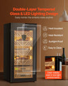 Vevor Electric Humidor Cabinet with Temp Control 4 Layers 1000 Cigar Capacity New