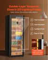 Vevor Electric Humidor Cabinet with Temp Control 7 Layers 1700 Cigar Capacity New