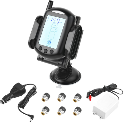 Vevor Multi-Axle Tire Pressure Monitoring System Real Time Data New