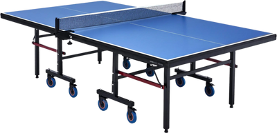 Vevor Ping Pong Table 25mm Thick Foldable with Clamp Style Net New