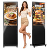 Vevor Digital Signage Floor Standing Advertising Display Kiosk 43" Indoor LCD WiFi HDMI USB Android 14 Non-Touch New
