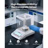 Vevor Lab Scale 220 g x 0.1 mg High Precision Accuracy with Glass Draft Shield New