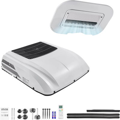 Vevor RV Air Conditioner 10,000 BTU Cooling Only Remote Control 12V New