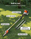 Vevor Pole Saw 33CC 2-Stroke Gas Powered 8 in. Cutting Bar 6.7-11.6 ft. Extendable New