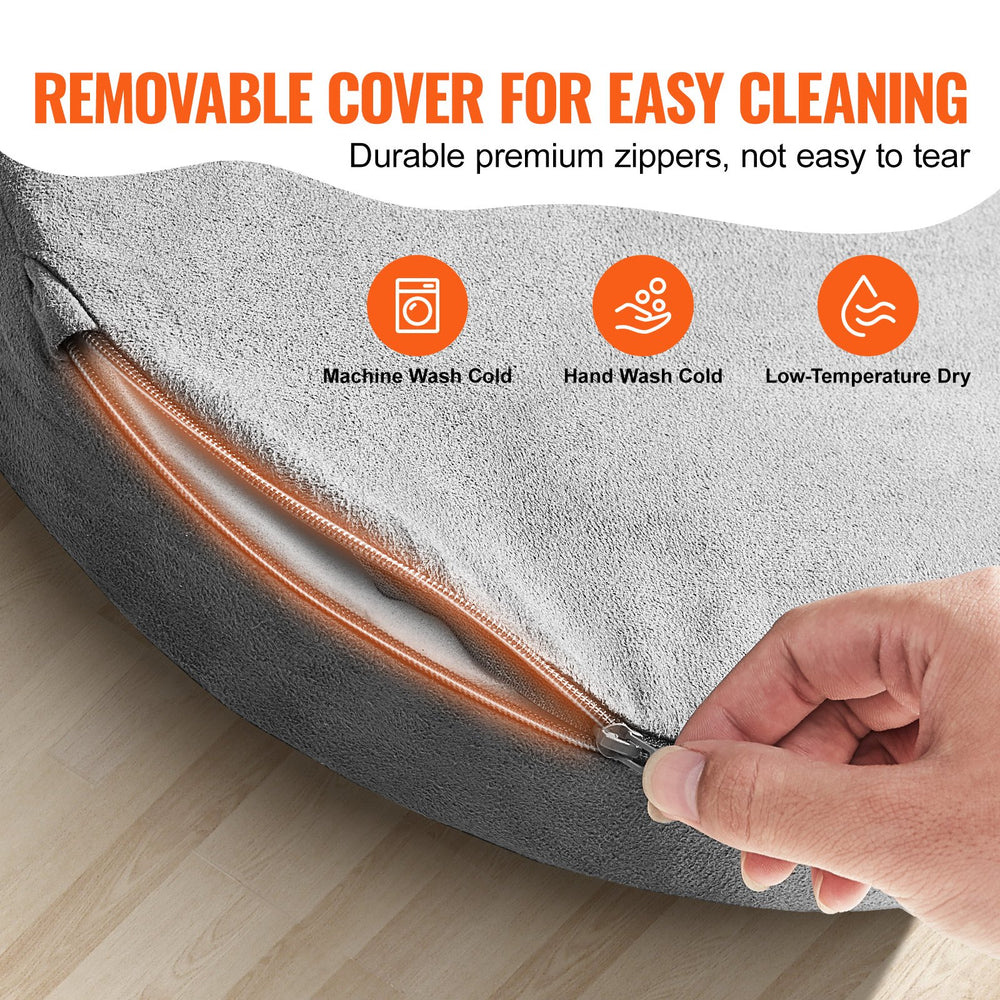 Vevor Play Couch 15pcs Modular Kids Foam Sofa with High-Density 25D Sponge New