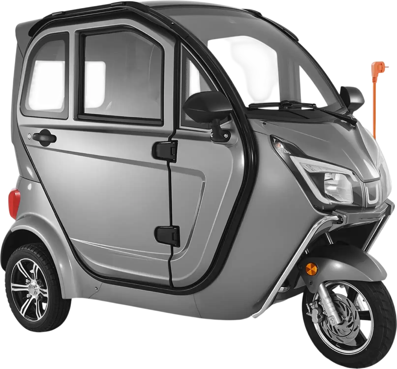 Vevor Enclosed Mobility Scooter 3-Wheel 15 MPH 37 Mile Range 1500W New