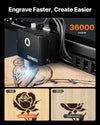 Vevor Laser Engraver 20W with Enclosure Camera 19.7" x 12.6" Working Area New