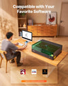Vevor Laser Engraver 20W with Enclosure Camera 19.7" x 12.6" Working Area New