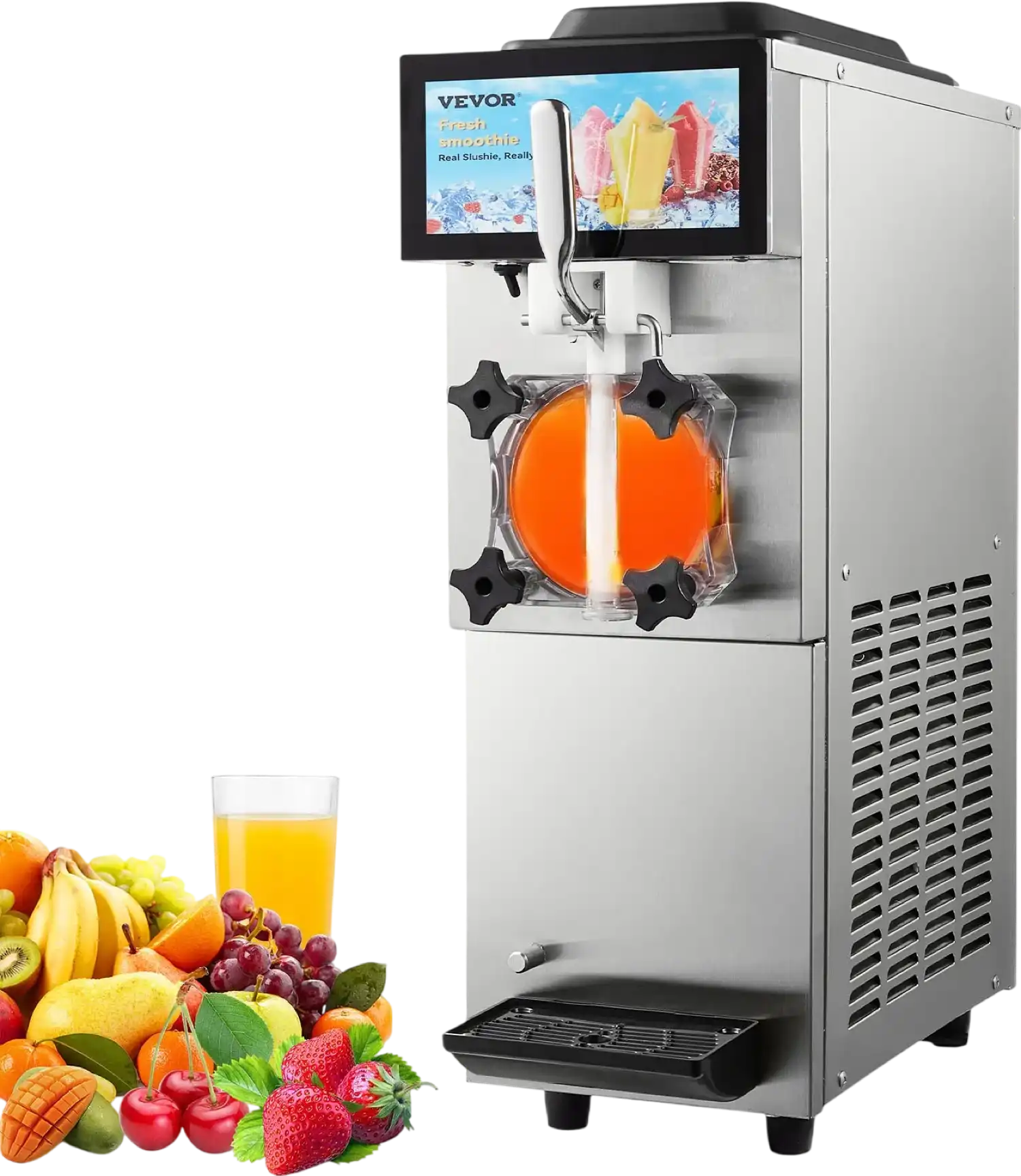 Vevor Commercial Slushy Machine 3.17 Gal. Single Tank with Touchscreen New