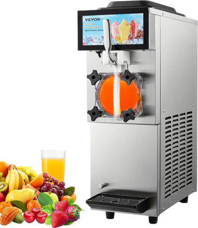 Vevor Commercial Slushy Machine 3.17 Gal. Single Tank with Touchscreen New