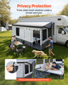 Vevor RV Awning Sun Shade Room with Door and Mesh Windows for 18-19 ft. Awnings New