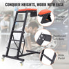 Vevor Automotive Top Creeper with Adjustable Height 45.7" to 66.3" 400lbs Capacity New