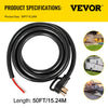 Vevor Generator Extension Cord 50 Ft. 50 Amp 6 Gauge STW 6/3 & 8/1 N14-50P to Bare Wire New