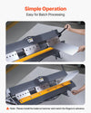 Vevor Box and Pan Brake 48" Sheet Metal Bender 16-Gauge Capacity with 16 Fingers 0-135° New