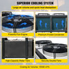 Vevor Air Cooled Chiller 15 Ton Panasonic Compressor 15 HP 150L Built-In Tank Stainless Steel New