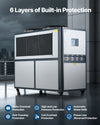Vevor Air-Cooled Water Chiller 45,360 Kcal/h Cooling Capacity 53 Gal. Tank New
