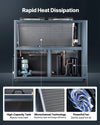 Vevor Air-Cooled Water Chiller 45,360 Kcal/h Cooling Capacity 53 Gal. Tank New