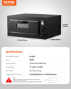 Vevor Electric Pizza Oven 24" with Temperature Control 842°F Max Temp 4200W New