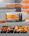 Vevor Electric Pizza Oven 18-Inch Single Deck 842°F Max Temp 1740W New