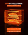 Vevor Electric Pizza Oven 18" Double-Deck with Independent Upper Lower Temp Control New