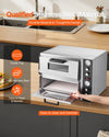 Vevor Electric Pizza Oven 18" Double-Deck with Independent Upper Lower Temp Control New