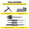 Vevor Mortise Machine with Chisel Bit Set 1/4" - 1/2" 3400 RPM New