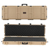 Vevor Hard Rifle Case 52 in. with Pre-Cut Foams Wheels Lockable New