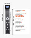 Vevor Shower Panel Tower System with Rainfall Head LED 53 in. 6-Function New