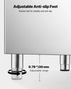 Vevor Commercial Ice Storage Bin 300 lbs Capacity Stainless Steel Automatic Drainage New