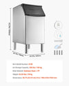Vevor Commercial Ice Storage Bin 300 lbs Capacity Stainless Steel New