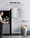 Vevor Head Unit for Commercial Ice Maker 360 Lbs/Day Self-Cleaning Scheduled Ice-Making New