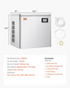 Vevor Head Unit for Commercial Ice Maker 360 Lbs/Day Self-Cleaning Scheduled Ice-Making New