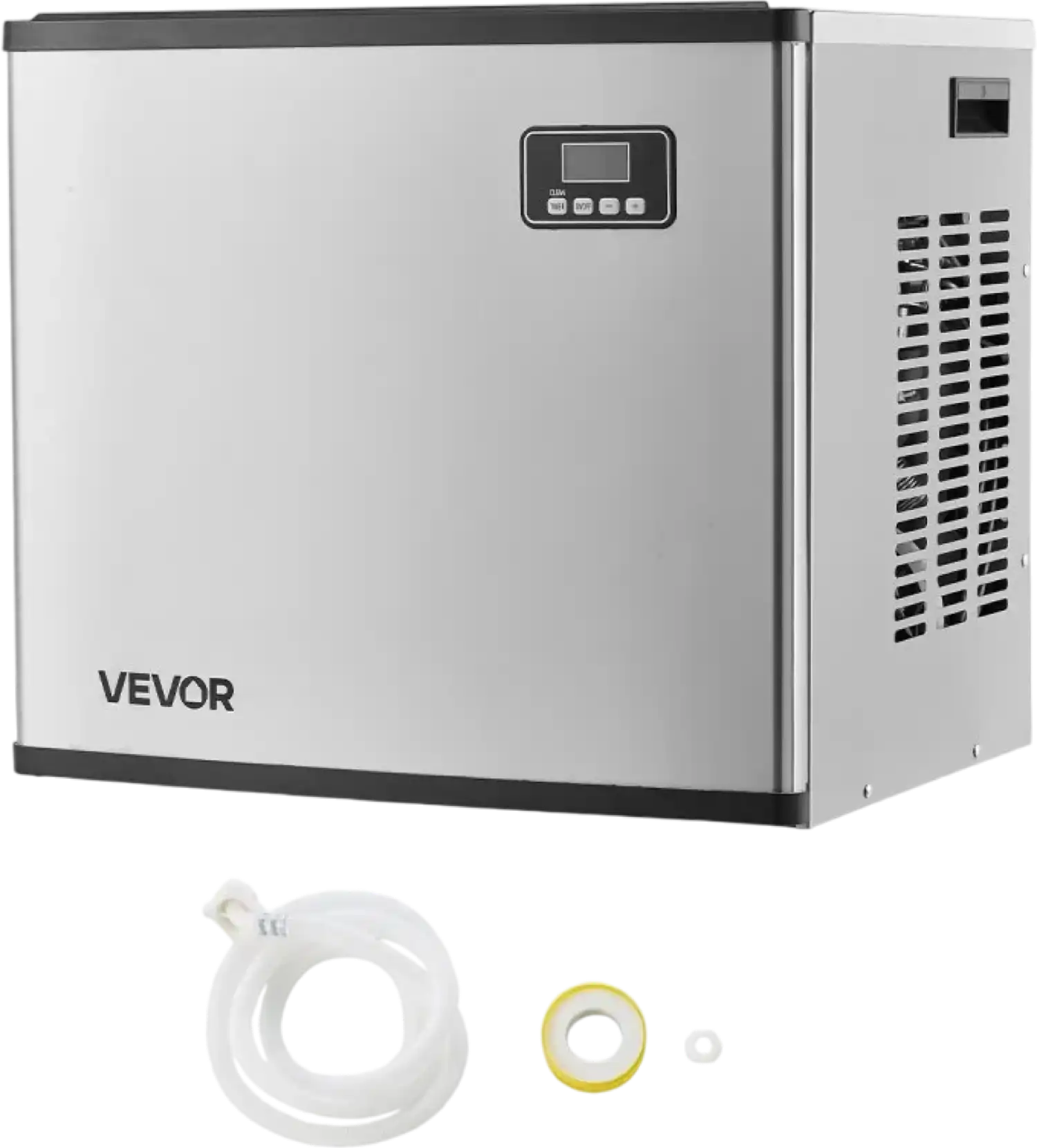 Vevor Commercial Ice Maker Head Unit Only 360 Lbs/Day Self-Cleaning with Touch Panel New