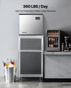 Vevor Commercial Ice Maker Head Unit Only 360 Lbs/Day with Self-Cleaning Touch Panel New