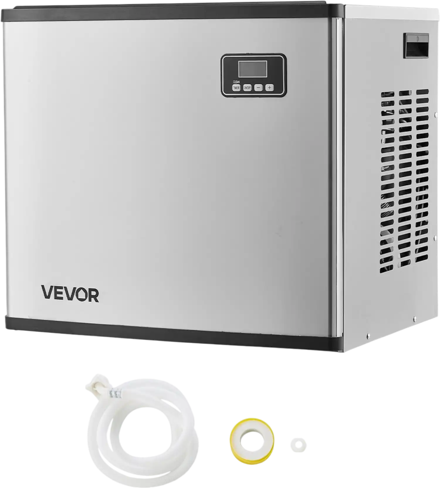 Vevor Commercial Ice Maker Head Unit Only 360 Lbs/Day with Self-Cleaning Touch Panel New