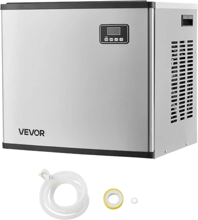 Vevor Head Unit for Commercial Ice Maker 360 Lbs/Day Self-Cleaning Scheduled Ice-Making New
