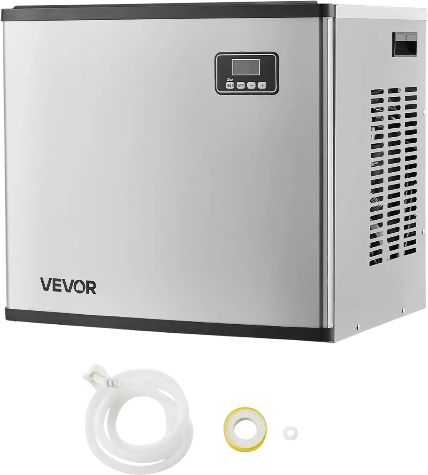 Vevor Commercial Ice Maker Head Unit Only 400 Lbs/Day Self-Cleaning with Touch Panel New