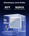 Vevor Commercial Ice Maker Machine 650 lbs/Day Head Unit Only New