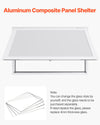 Vevor Concession Window 53 x 33 in. with Awning Door Aluminum Frame New