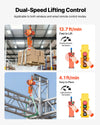 Vevor Electric Chain Hoist 2,200 lbs. 20 ft. Lift Height Wired/Wireless Remote Control 480V New