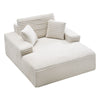 Vevor Oversized Lounge Chair 54-inch Upholstered with Throw Pillows New