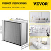 Vevor HEPA Air Filter Replacement 24" x 24" x 11.5" Pleated with Galvanized Frame New