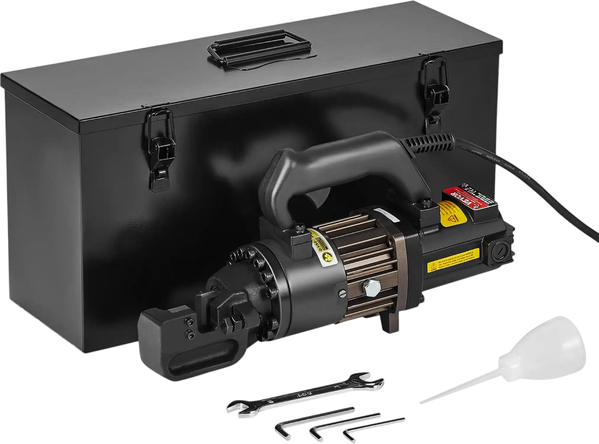 Vevor Electric Hydraulic Rebar Cutter with 4-20mm Cutting Range 1000W New