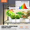 Vevor Plant Stand 6-Tier Shelf with 3000K 200W Full Spectrum Grow Light and Timer New