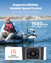 Vevor Electric Trolling Motor Boat Engine 36" Shaft 55lb Thrust 12V New