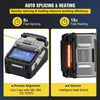 Vevor AI-7 Fiber Fusion Splicer 8s Splicing Time with 5" HD Screen New