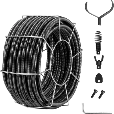 Vevor Drain Cleaning Cable Solid Core 100 Ft x 3/4
