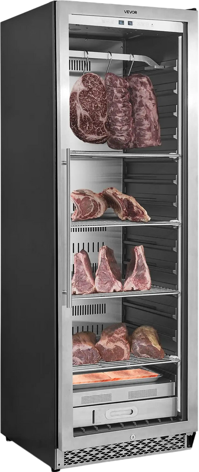 Vevor Dry Ager Refrigerator 298 lbs Capacity Precise Temperature and Humidity Control New